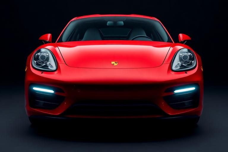 Porsche vehicle serviced at Al Lahoti Garage